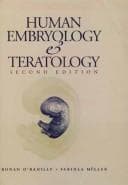 Tapa de Human embryology & teratology