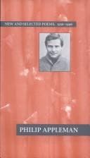Tapa de New and selected poems, 1956-1996