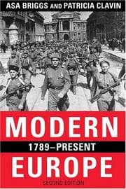 Tapa de Modern Europe, 1789-Present