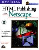 Tapa de Official HTML publishing for Netscape