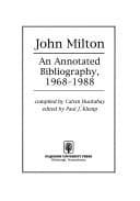 Tapa de John Milton