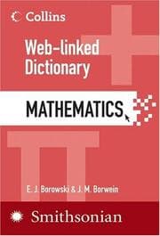 Tapa de Collins Web-linked dictionary of mathematics