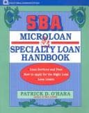 Tapa de SBA microloan and specialty loan handbook