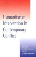 Tapa de Humanitarian intervention in contemporary conflict