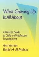 Tapa de What growing up is all about