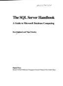 Tapa de The SQL server handbook