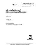 Tapa de Microrobotics and Micromechanical Systems
