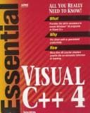Tapa de Essential Visual C++ 4