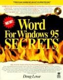 Tapa de Word for Windows 95 Secrets