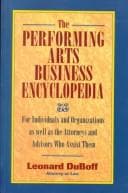 Tapa de The performing arts business encyclopedia