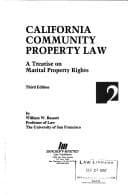 Tapa de California community property law
