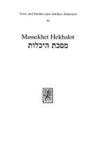 Tapa de Massekhet Hekhalot =