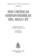 Tapa de Dos crónicas hispanohebreas del siglo XV