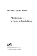 Tapa de Montesquieu