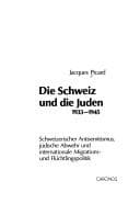 Tapa de Die Schweiz und die Juden 1933-1945
