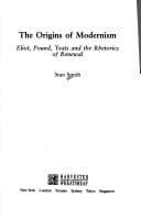 Tapa de The origins of modernism