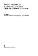 Tapa de Nowe problemy metodologiczne literaturoznawstwa