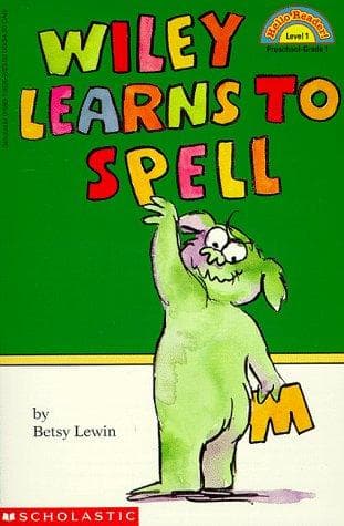 Tapa de Wiley learns to spell