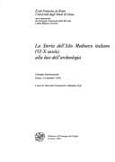 Tapa de La storia dell'alto Medioevo italiano (VI-X secolo) alla luce dell'archeologia