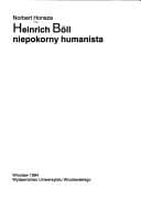 Tapa de Heinrich Böll--niepokorny humanista