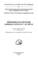 Tapa de Mémoires en devenir