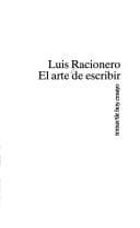 Tapa de El arte de escribir