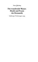 Tapa de Das wandernde Wasser