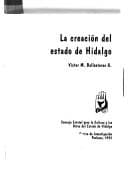 Tapa de La creación del estado de Hidalgo