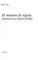 Tapa de Il mestiere di regista