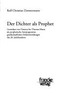 Tapa de Der Dichter als Prophet