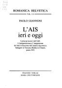 Tapa de L' AIS ieri e oggi