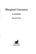 Tapa de Marginal comment