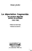 Tapa de La déportation fragmentée