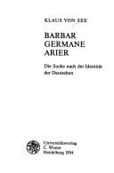Tapa de Barbar, Germane, Arier