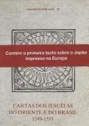 Tapa de Cartas dos jesuítas do Oriente e do Brasil, 1549-1551
