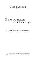 Tapa de De weg naar het paradijs en andere Indische geschiedenissen