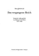 Tapa de Das vergangene Reich
