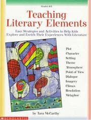 Tapa de Teaching Literary Elements
