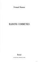 Tapa de Raisons communes