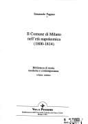 Tapa de Il Comune di Milano nell'età napoleonica