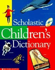 Tapa de Scholastic children's dictionary.