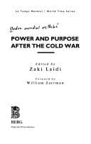 Tapa de Power and purpose after the cold war