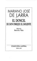 Tapa de El doncel de don Enrique el Doliente