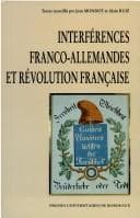 Tapa de Interférences franco-allemandes et Révolution française (French Edition)