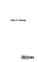 Tapa de Battre le chômage