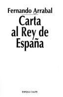 Tapa de Carta al rey de España