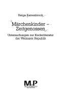 Tapa de Märchenkinder--Zeitgenossen