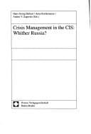 Tapa de Crisis management in the CIS