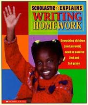 Tapa de Scholastic Explains Writing Homework