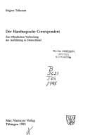 Tapa de Der Hamburgische Correspondent